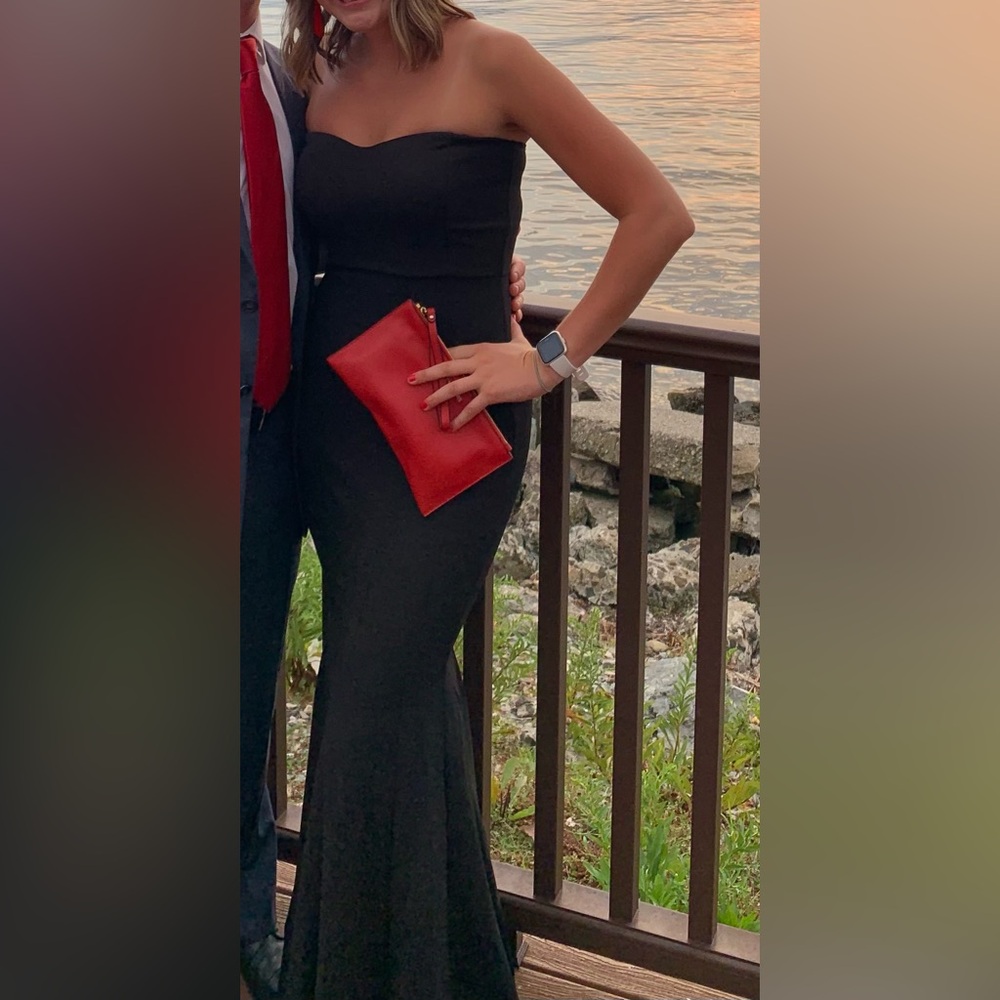 Windsor formal strapless mermaid gown